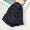 Hats - Women Hat Knitted Winter Warm Cap Female Knitting Multicolor Big Hat