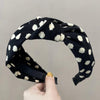 Headband Vintage Polka Dot Print Cow Zebra Stripe Hair Band for Women-Hair Accessories-Arimonz-Arimonz