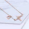 Heart Beat Sign Anklets Jewelry Women Summer Accessory Jewelry Women-Anklets-Arimonz-Arimonz