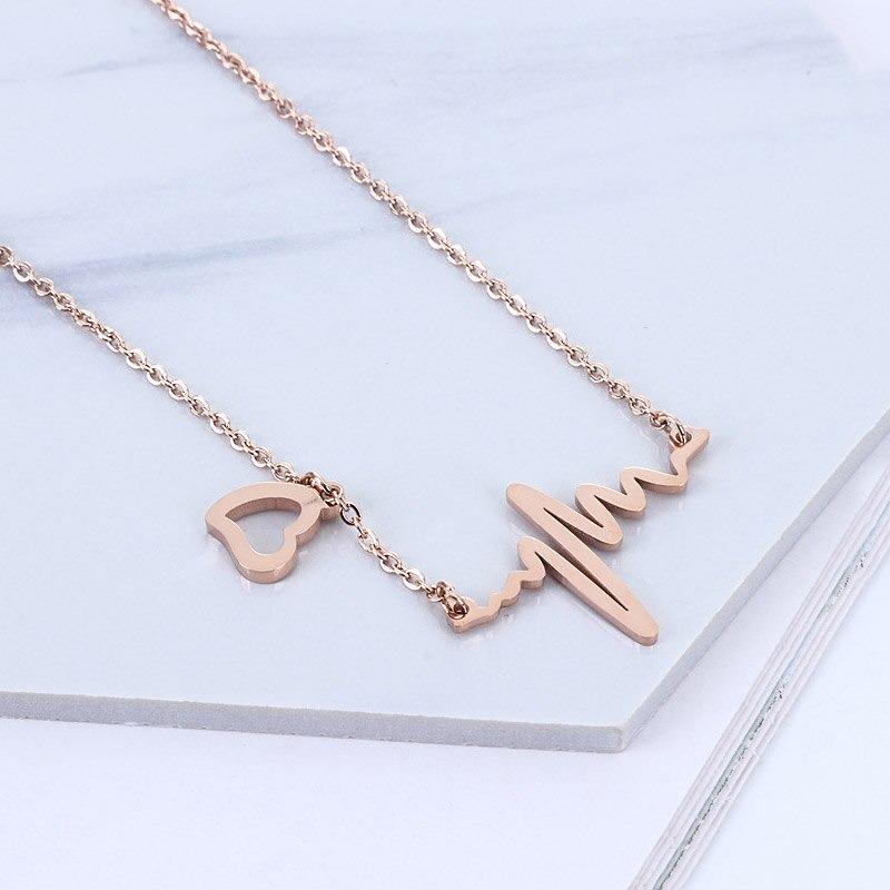 Heart Beat Sign Anklets Jewelry Women Summer Accessory Jewelry Women-Anklets-Arimonz-Arimonz