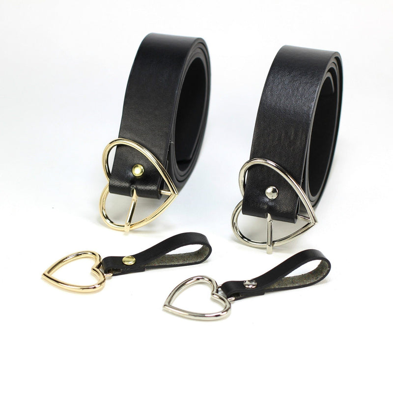 Heart Buckle Adjustable Belt-Belts-Arimonz-Arimonz