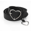 Heart Buckle Adjustable Belt-Belts-Arimonz-Silver-Arimonz