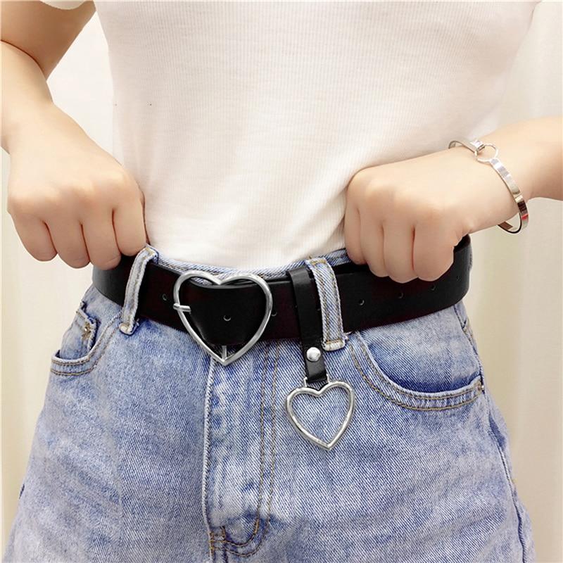 Heart Buckle Adjustable Belt-Belts-Arimonz-Arimonz