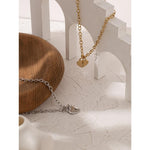 Heart Lock Pendant Necklace for Women Fashion Choker Necklace for Women-Necklaces-Arimonz-Arimonz