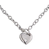 Heart Lock Pendant Necklace for Women Fashion Choker Necklace for Women-Necklaces-Arimonz-Silver-Arimonz