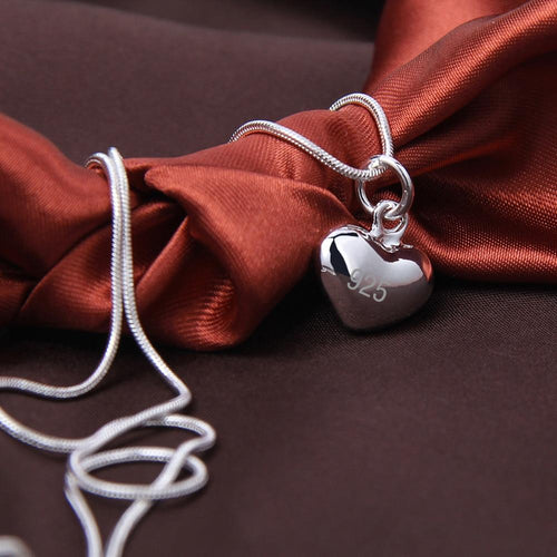 Heart Pendant Necklace-Necklaces-Arimonz-Arimonz