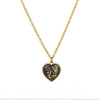 Heart Shape Pendant Link Chain Necklaces for Women Romantic Jewelry-Necklaces-Arimonz-Black-Arimonz