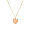 Heart Shape Pendant Link Chain Necklaces for Women Romantic Jewelry-Necklaces-Arimonz-Orange-Arimonz