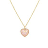 Heart Shape Pendant Link Chain Necklaces for Women Romantic Jewelry-Necklaces-Arimonz-Pink-Arimonz