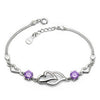 Heart to Heart Bracelet-Braceletes-Arimonz-Purple-Arimonz