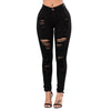 High Waist Denim Ripped Jeans-Skinny Jeans-Arimonz-Arimonz
