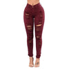 High Waist Denim Ripped Jeans-Skinny Jeans-Arimonz-Arimonz