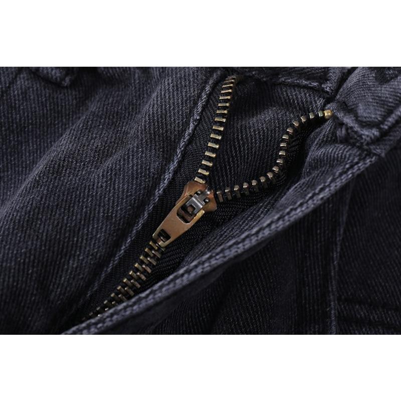 High Waist Denim Shorts Women Loose Ladies Button Wide Leg Shorts-Denim Shorts-Arimonz-Arimonz