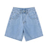 High Waist Denim Shorts Women Loose Ladies Button Wide Leg Shorts-Denim Shorts-Arimonz-Arimonz