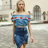 High Waist Denim Skirts Women Irregular Pencil Skirt Bodycon Skirt-Denim Skirts-Arimonz-Arimonz