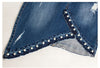 High Waist Denim Skirts Women Irregular Pencil Skirt Bodycon Skirt-Denim Skirts-Arimonz-Arimonz