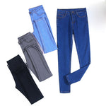 High Waist Jeans Women Skinny Jeans Woman Pencil Pants Elastic Pants-Skinny Jeans-Arimonz-Arimonz