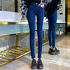 High Waist Jeans Women Skinny Jeans Woman Pencil Pants Elastic Pants-Skinny Jeans-Arimonz-Blue-25-Arimonz