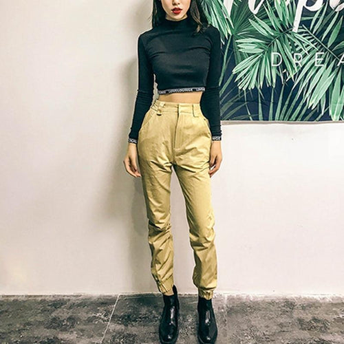 High Waist Loose Joggers-Pants-Arimonz-Arimonz