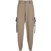 High Waist Loose Trousers-Pants-Arimonz-Khaki-S-Arimonz