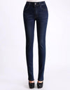 High Waist Push Up Straight Jeans-Straight Jeans-Arimonz-27-Arimonz
