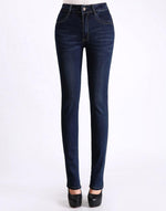 High Waist Push Up Straight Jeans-Straight Jeans-Arimonz-27-Arimonz