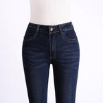 High Waist Push Up Straight Jeans-Straight Jeans-Arimonz-Arimonz