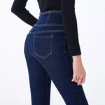 High Waist Thickening Skinny Denim Women Warm Stretch Pencil Jeans-Skinny Jeans-Arimonz-Arimonz