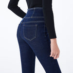 High Waist Thickening Skinny Denim Women Warm Stretch Pencil Jeans-Skinny Jeans-Arimonz-Arimonz