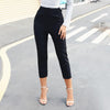 High Waist with Belt Office Pants-Pants-Arimonz-Arimonz