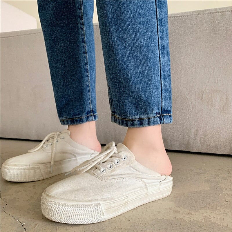 High Waisted Jeans for Women Straight Leg Denim Bottom Vintage Pants-Skinny Jeans-Arimonz-Arimonz