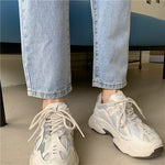 High Waisted Jeans for Women Straight Leg Denim Bottom Vintage Pants-Skinny Jeans-Arimonz-Arimonz