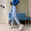 High Waisted Jeans for Women Straight Leg Denim Bottom Vintage Pants-Skinny Jeans-Arimonz-Arimonz