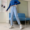 High Waisted Jeans for Women Straight Leg Denim Bottom Vintage Pants-Skinny Jeans-Arimonz-Arimonz