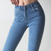 High Waisted Jeans Woman Stretchy Denim Trousers Skinny Pencil Jeans-Skinny Jeans-Arimonz-Arimonz