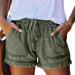 High Waisted Shorts Jeans Size Summer Women's Denim Shorts Short Pants-Denim Shorts-Arimonz-Arimonz