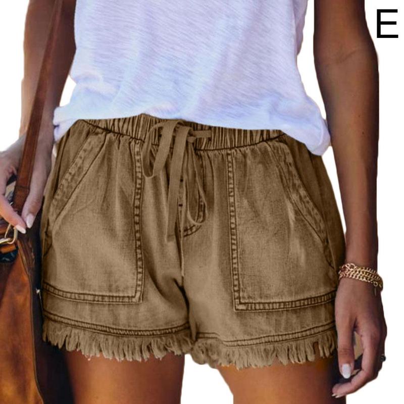 High Waisted Shorts Jeans Size Summer Women's Denim Shorts Short Pants-Denim Shorts-Arimonz-Arimonz