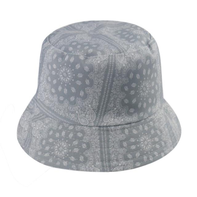 Hip Hop Reversible Bucket Hat-Bucket Hats-Arimonz-Gray-Arimonz