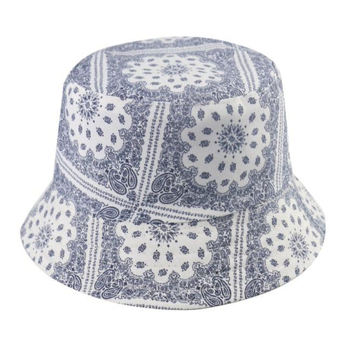 Hip Hop Reversible Bucket Hat-Bucket Hats-Arimonz-White-Arimonz