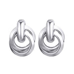 Hollow Geometric Dangle Earrings-Earrings-Arimonz-Arimonz