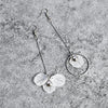 Hollow Out Triangle Earrings For Woman Leaf Earrings Fashionable Jewelry-Earrings-Arimonz-Arimonz