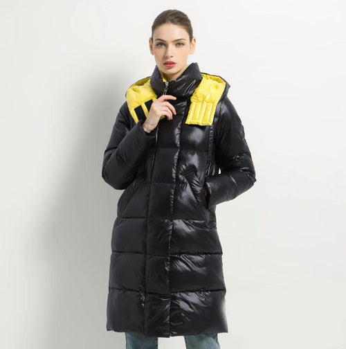 Hooded Coat Casual Parkas-Bomber Coats-Arimonz-Arimonz