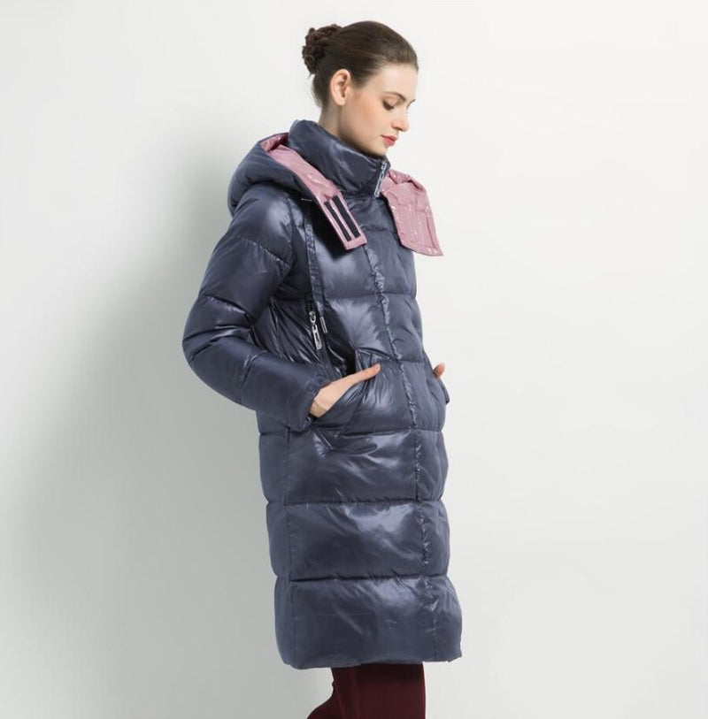Hooded Coat Casual Parkas-Bomber Coats-Arimonz-Arimonz