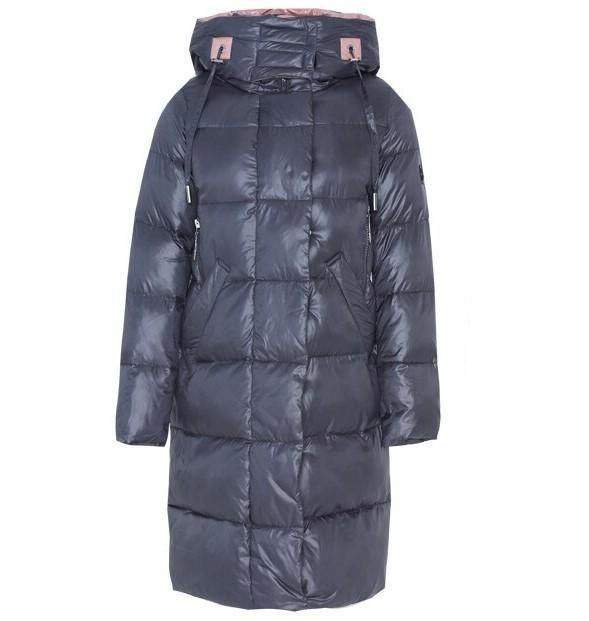 Hooded Coat Casual Parkas-Bomber Coats-Arimonz-Violet-42-Arimonz