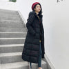 Hooded Cotton Padded Parka-Bomber Coats-Arimonz-Black-M-Arimonz
