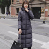 Hooded Cotton Padded Parka-Bomber Coats-Arimonz-Gray-M-Arimonz