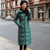 Hooded Cotton Padded Parka-Bomber Coats-Arimonz-Green-M-Arimonz