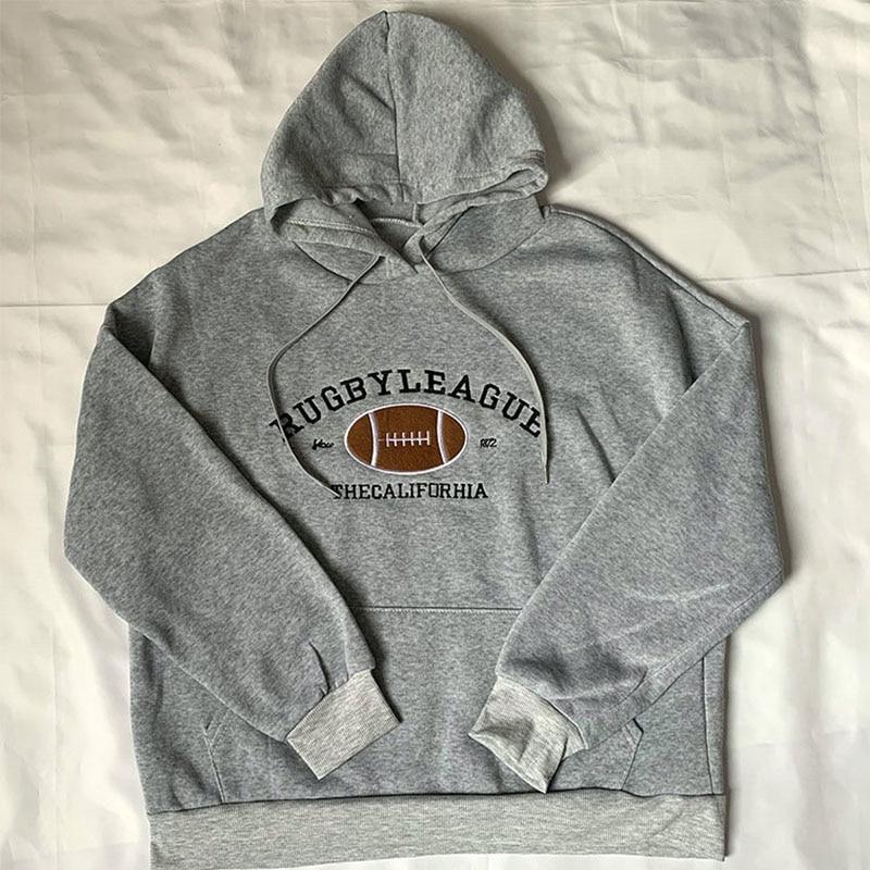 Hooded Sweatshirt Women's Pullover Casual Long Sleeve Hoodies-Pullovers-Arimonz-Arimonz