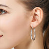 Hoop Earrings - Circle Hoop Earrings For Women Fashion Charm Jewelry