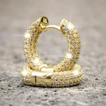 Hoop Earrings Simple Stylish Daily Wearable Women Earrings-Earrings-Arimonz-Gold-Arimonz